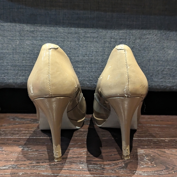 Nine West Nude Heels - Picture 5 of 7